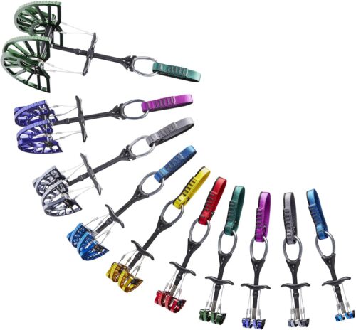 Juegos de levas Camalot C4 de BLACK DIAMOND con cepillo de limpieza de levas en forma de hoz