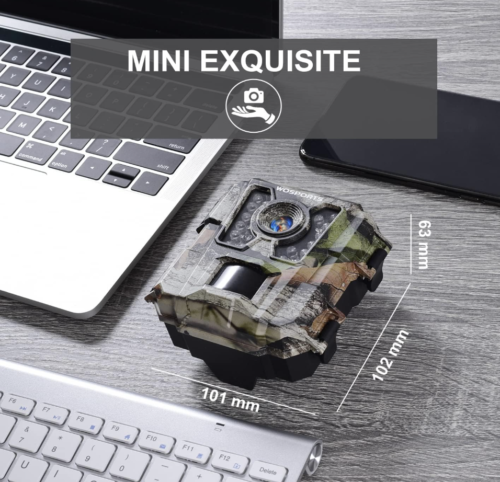Mini cámara de senderos de 16 MP 1080 P HD con cámara de caza - Imagen 3