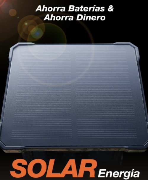 Cámara solar de rastro de 36MP 2.7K 30fps con visión nocturna 5200 mAh - Imagen 2