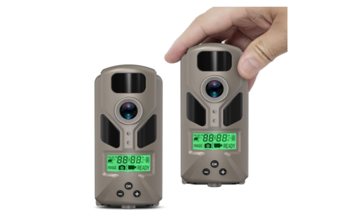 Mini cámara de rastro de 20 MP de 1080P con visión nocturna de 940 nm sin brillo, activada por movimiento, IP66, impermeable, rango