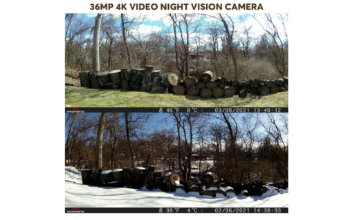 Cámara de sendero, 30 MP 1920P FHD 0.2S activado por movimiento, cámara de caza de juegos con visión nocturna IP66 impermeable, lente de cámara LCD de 120 ° - Imagen 2