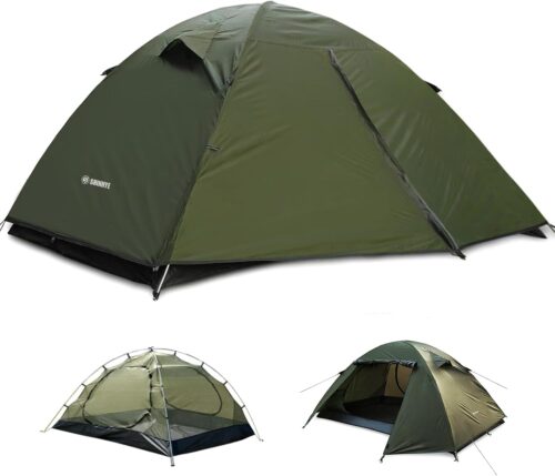 Tienda de campaña para mochileros para acampar de 2/3/4 pers
