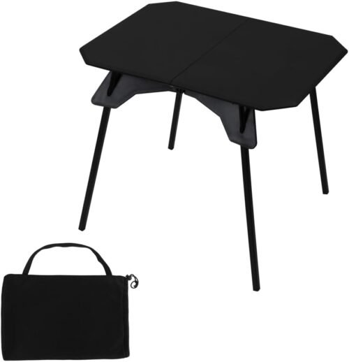 Mesa de camping plegable al aire libre, pequeña mesa de play