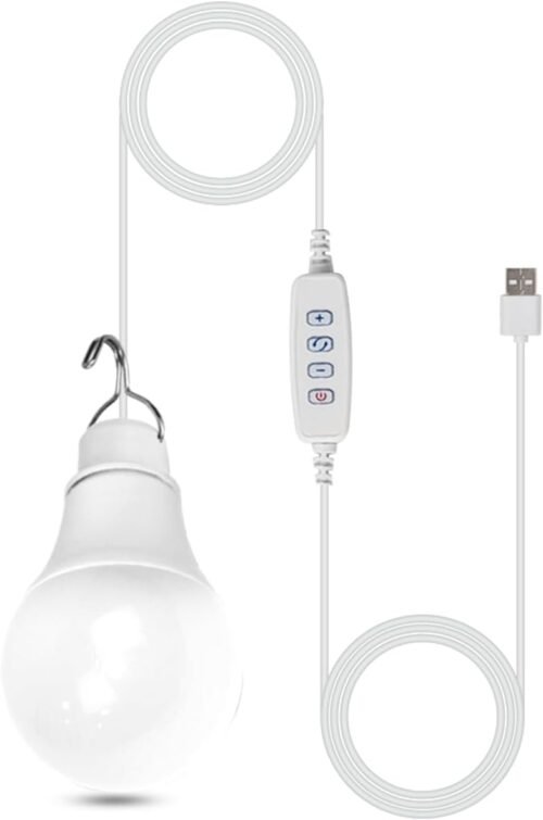 Powkey Bombillas LED de 10 W para estación de energía portát