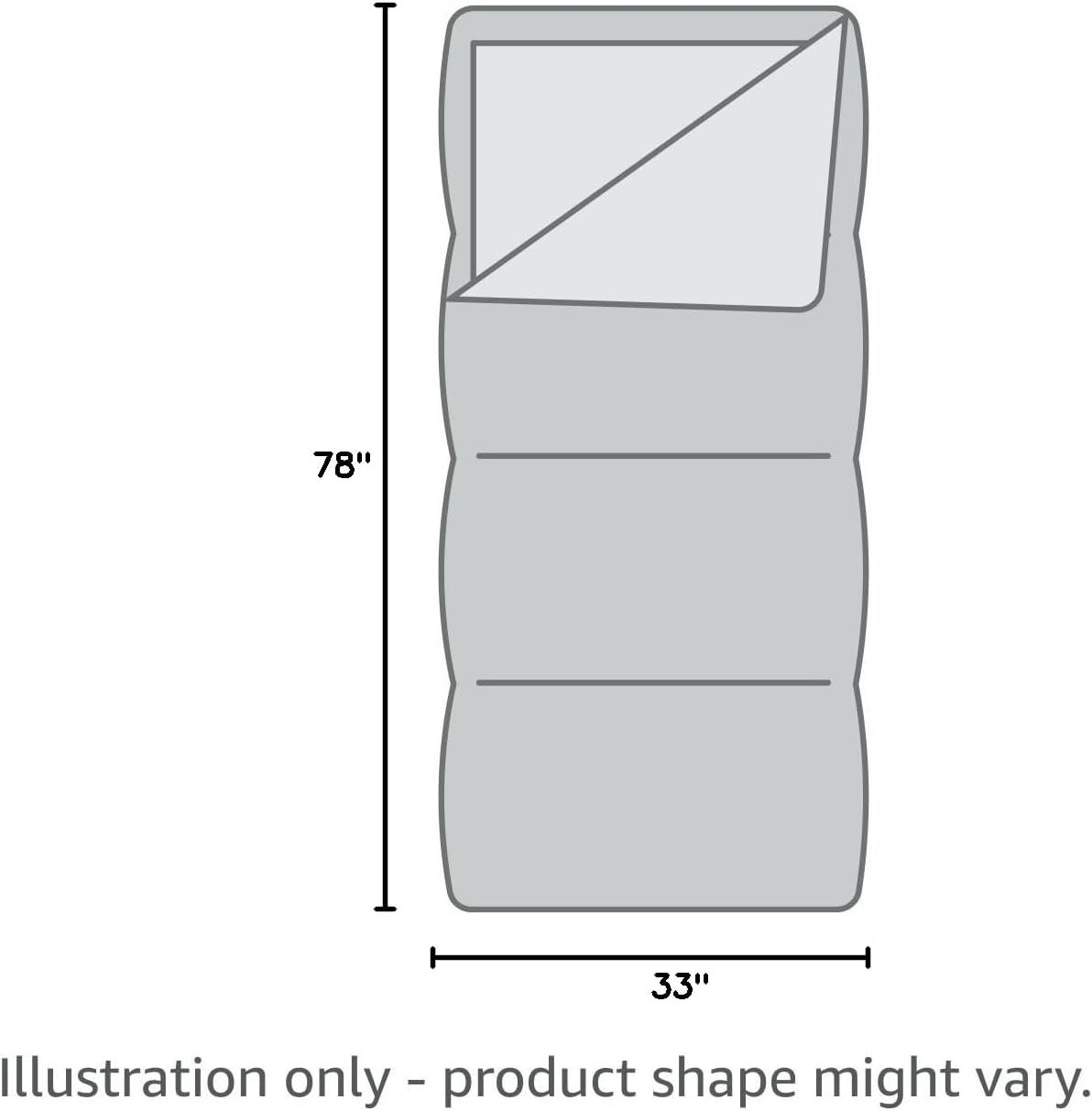 Cedar Ridge Cobalt Springs +25° Saco de Dormir - Azul Pizarr - Imagen 5
