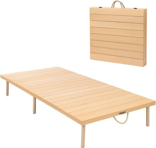 Mesa plegable portátil de madera, mesa de pícnic, mesa de su