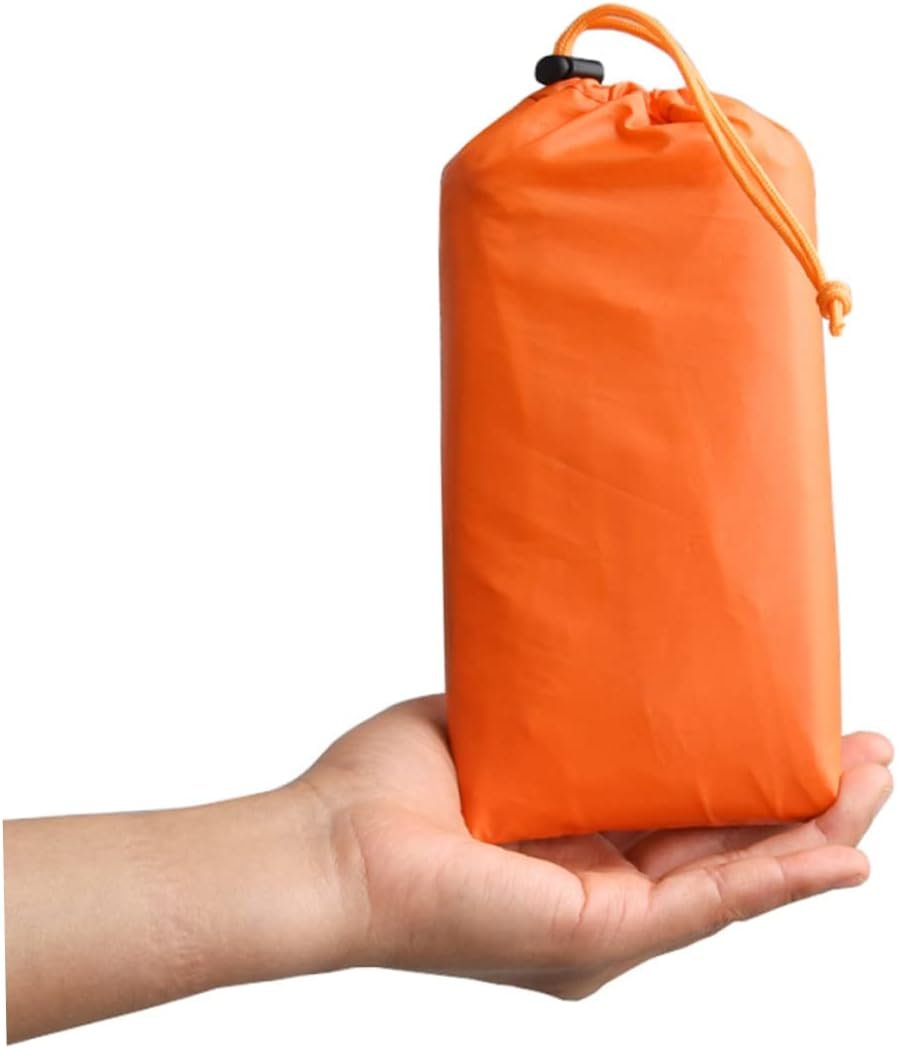 Supervivencia doble saco de dormir térmico bolsa de camping - Imagen 2