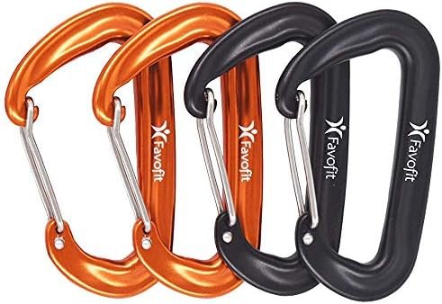 12KN - Mosquetones resistentes Favofit de 3.2 pulgadas para - Imagen 6