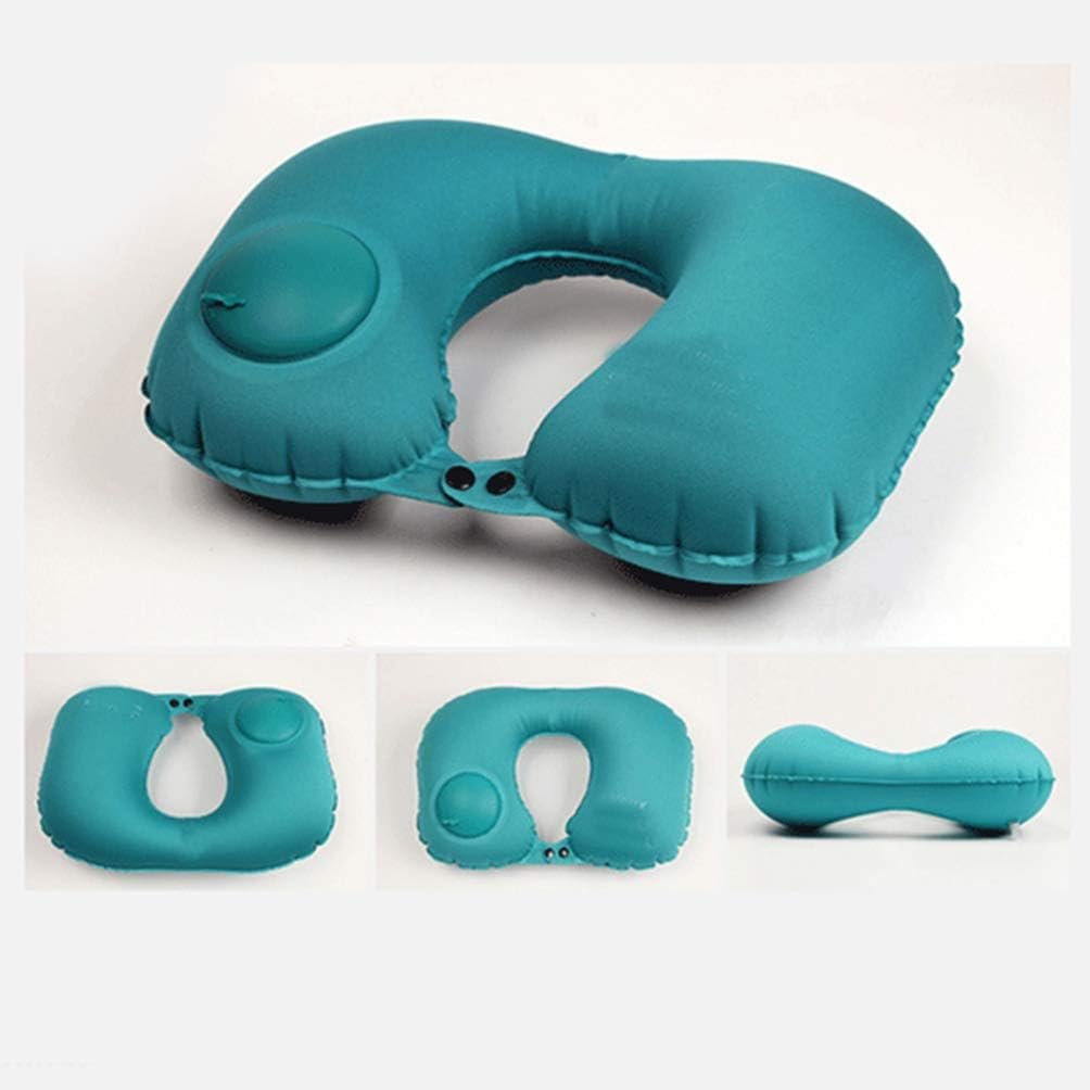 BESPORTBLE 2 almohadas inflables para siestas, reposacabezas - Imagen 5
