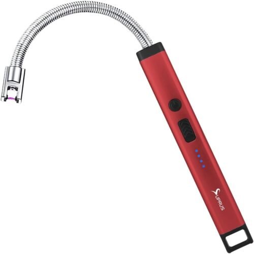 SUPRUS Encendedor de vela recargable Arco eléctrico Triple S