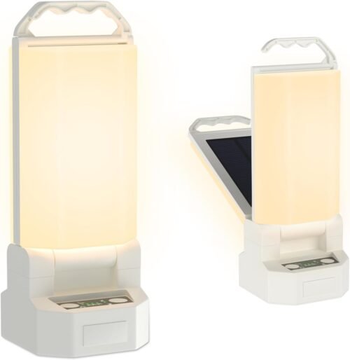 SoulBay Faroles solares para exteriores, impermeables, alime