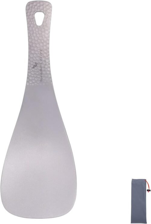 Boundless Voyage Pala de arroz de titanio - Pala de cocina d