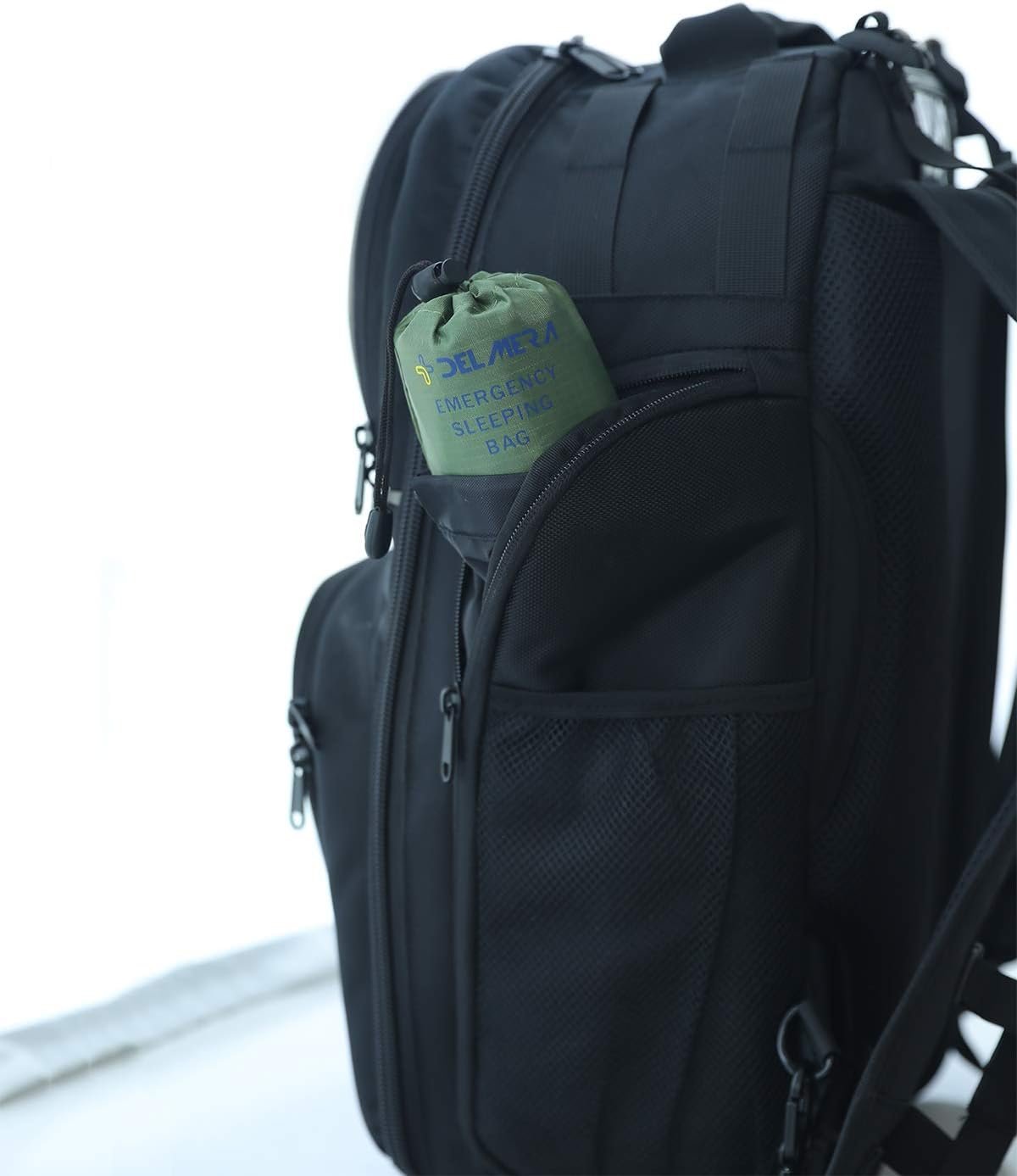 Delmera Saco de dormir de emergencia, ligero saco de dormir - Imagen 6