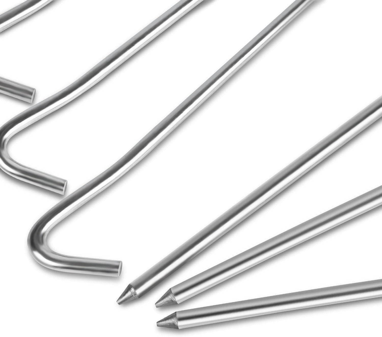 Estacas de tienda de campaña de 7 pulgadas, estacas de lona - Imagen 6