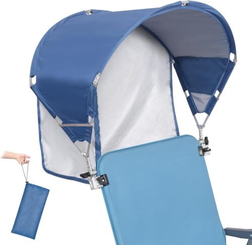 Toldo universal para silla, parasol UPF 50+ con abrazadera a