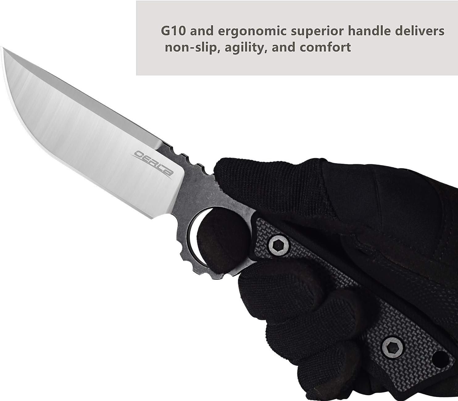 OERLA TAC OLK-032EK Cuchillo para exteriores Hoja fija Campi - Imagen 4