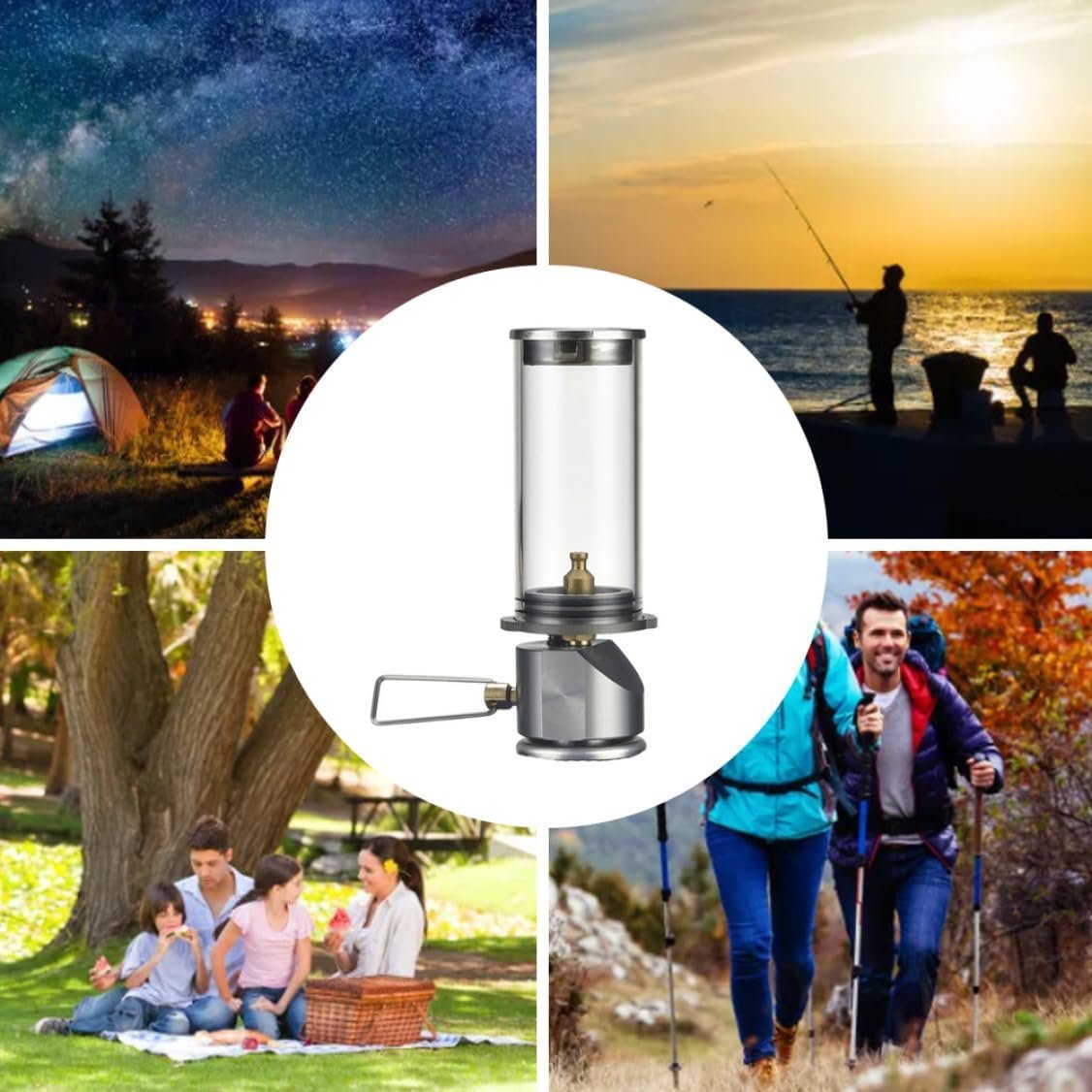 Linterna de camping de gas Camping linterna de gas Brs-55 lá - Imagen 6