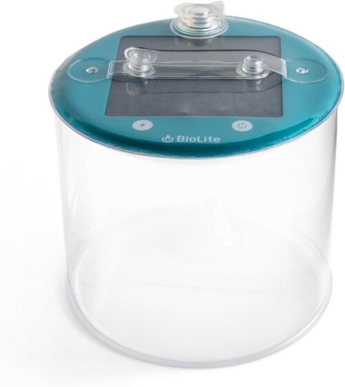 BioLite Luci - Linterna solar inflable para campamento, tran