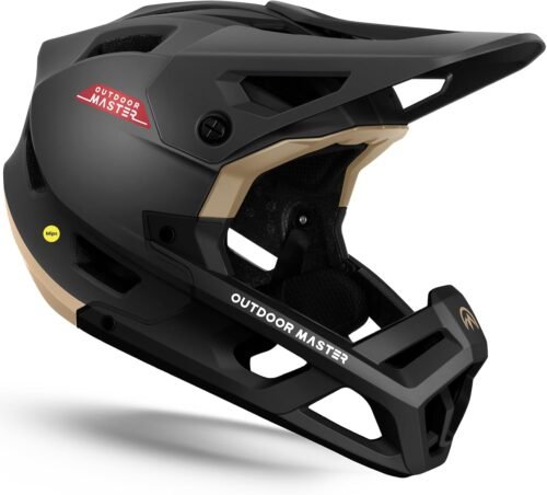 OutdoorMaster MIPS - Casco de bicicleta de montaña de cara c