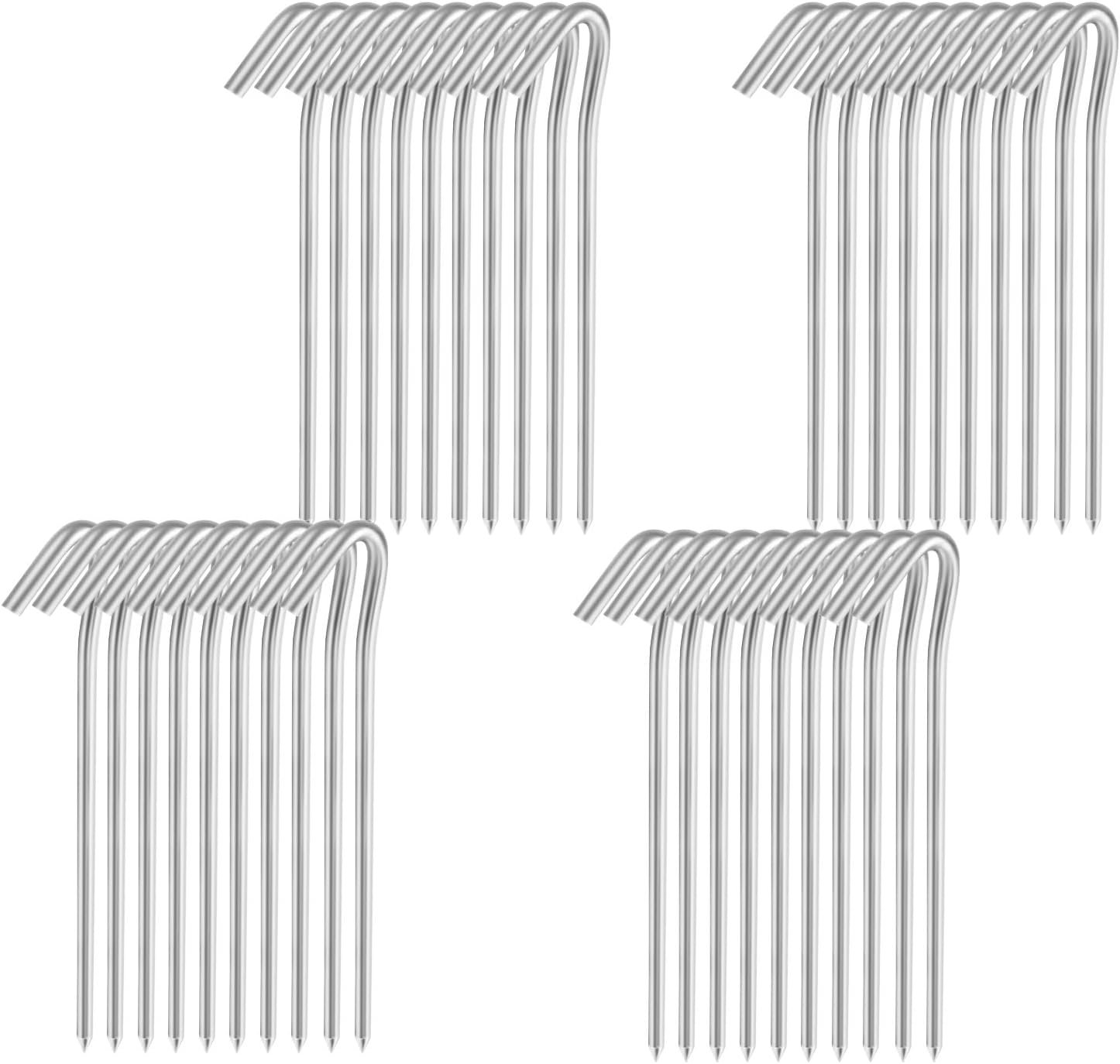 Estacas de tienda de campaña de 7 pulgadas, estacas de lona