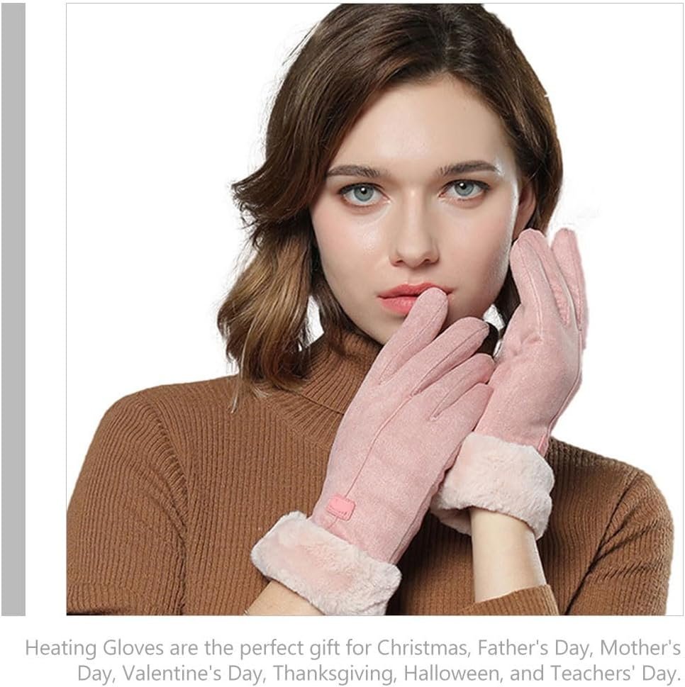 Veemoon USB Heated Gloves Winter Warm Fleece Gloves Waterpro - Imagen 6