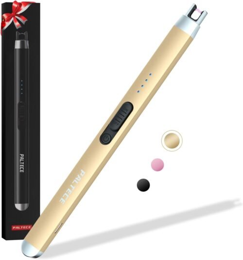 Encendedor eléctrico de velas, encendedor de arco recargable