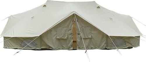 Tienda de campaña de lona para 8 a 10 personas (2316.5 pies,