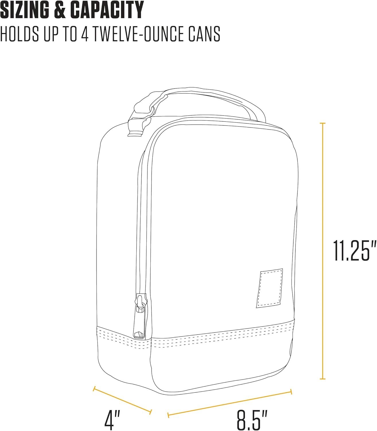 Carhartt Enfriador de almuerzo aislado para hombres y mujere - Imagen 5