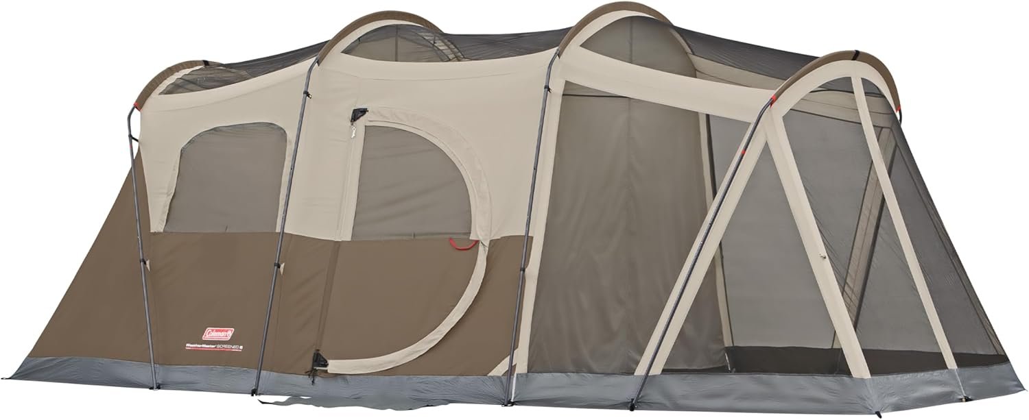 Coleman 6-Person WeatherMaster Camping Tent with Screened Po - Imagen 2