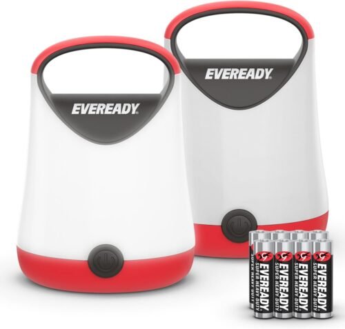 Eveready Linterna LED para campamento X-250 (paquete de 2),