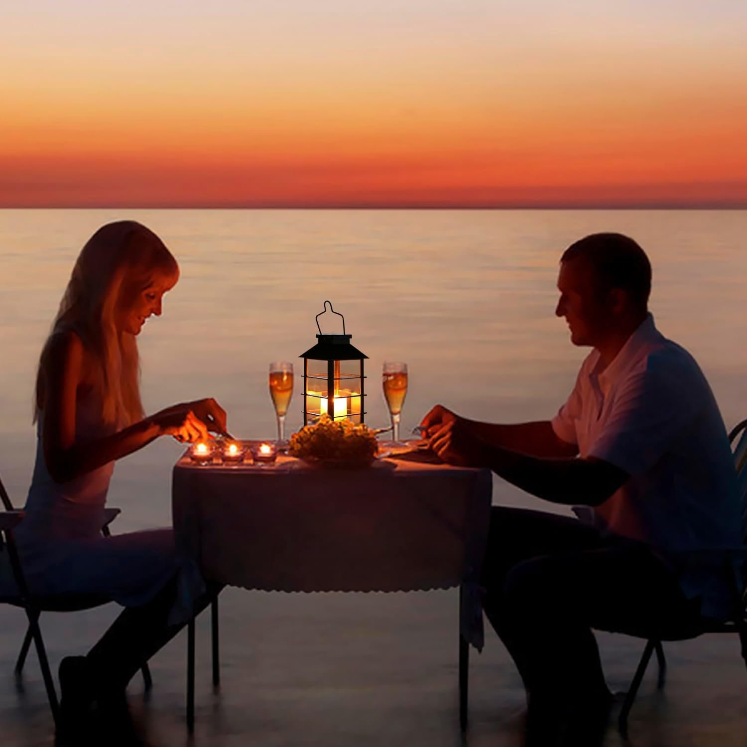 Tomshine Farol solar LED de Halloween – Luces solares colgan - Imagen 3