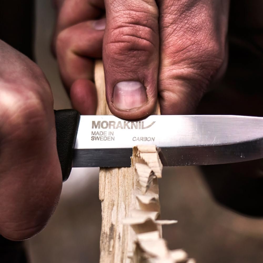 Morakniv Cuchillo Companion Heavy Duty con hoja de acero al - Imagen 7