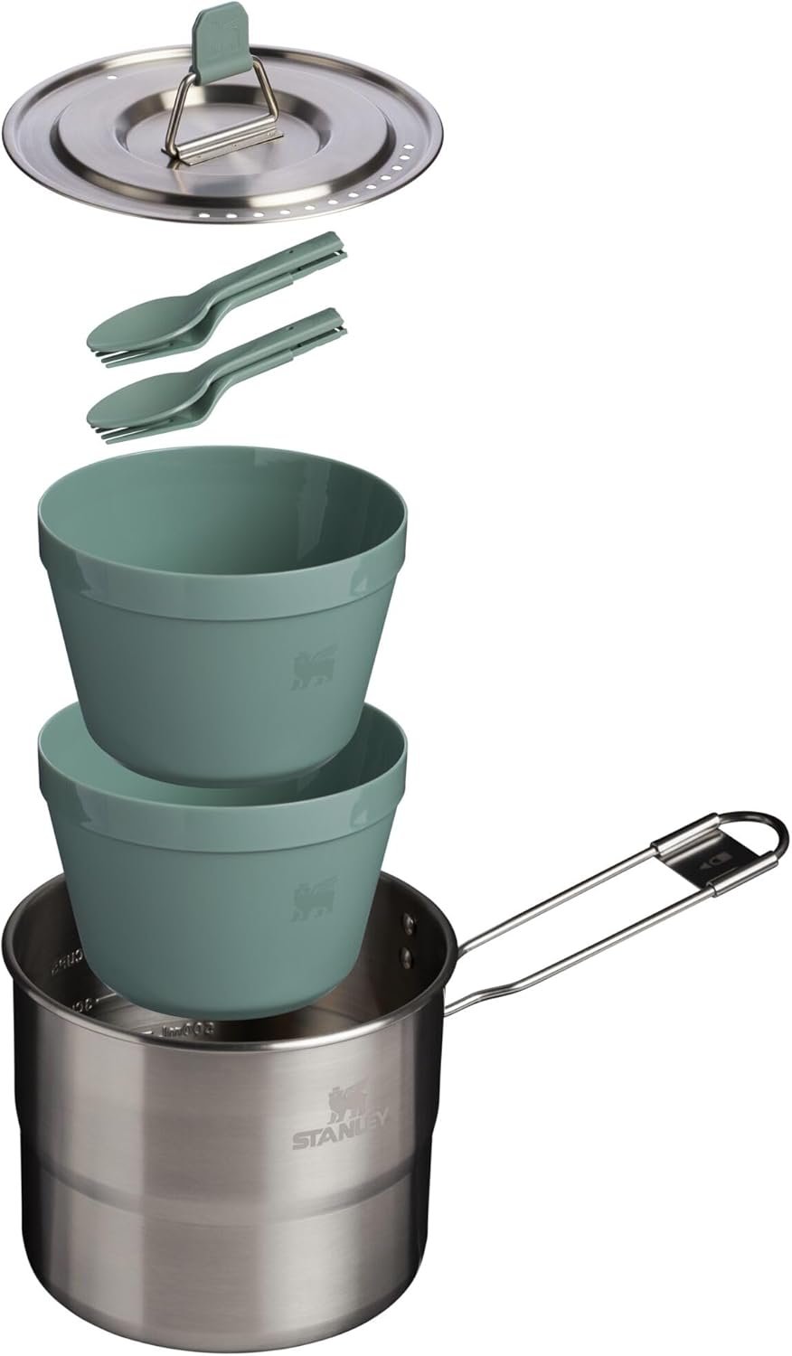 Stanley Wildfare Go - Juego de cocina de dos tazones, 1.25 c - Imagen 2