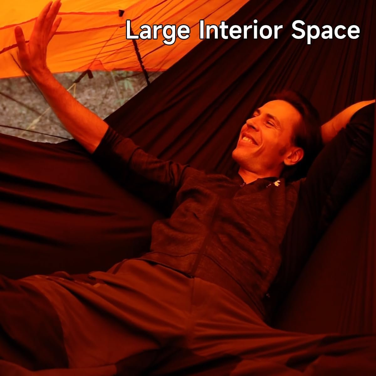 SkyNest - Hamaca de 11 pies con red y lona para la lluvia, t - Imagen 7