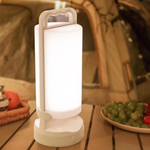 Farol de camping LED luces solares, recargables e impermeabl