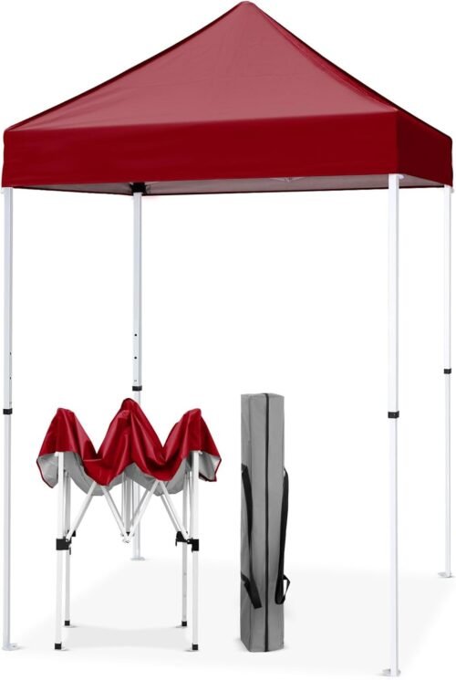 EAGLE PEAK Tienda de campaña desplegable de 5 x 5, toldo ins