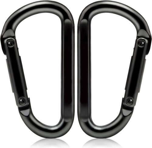 EZYA Clips de mosquetón resistentes, 860 libras - Mosquetone