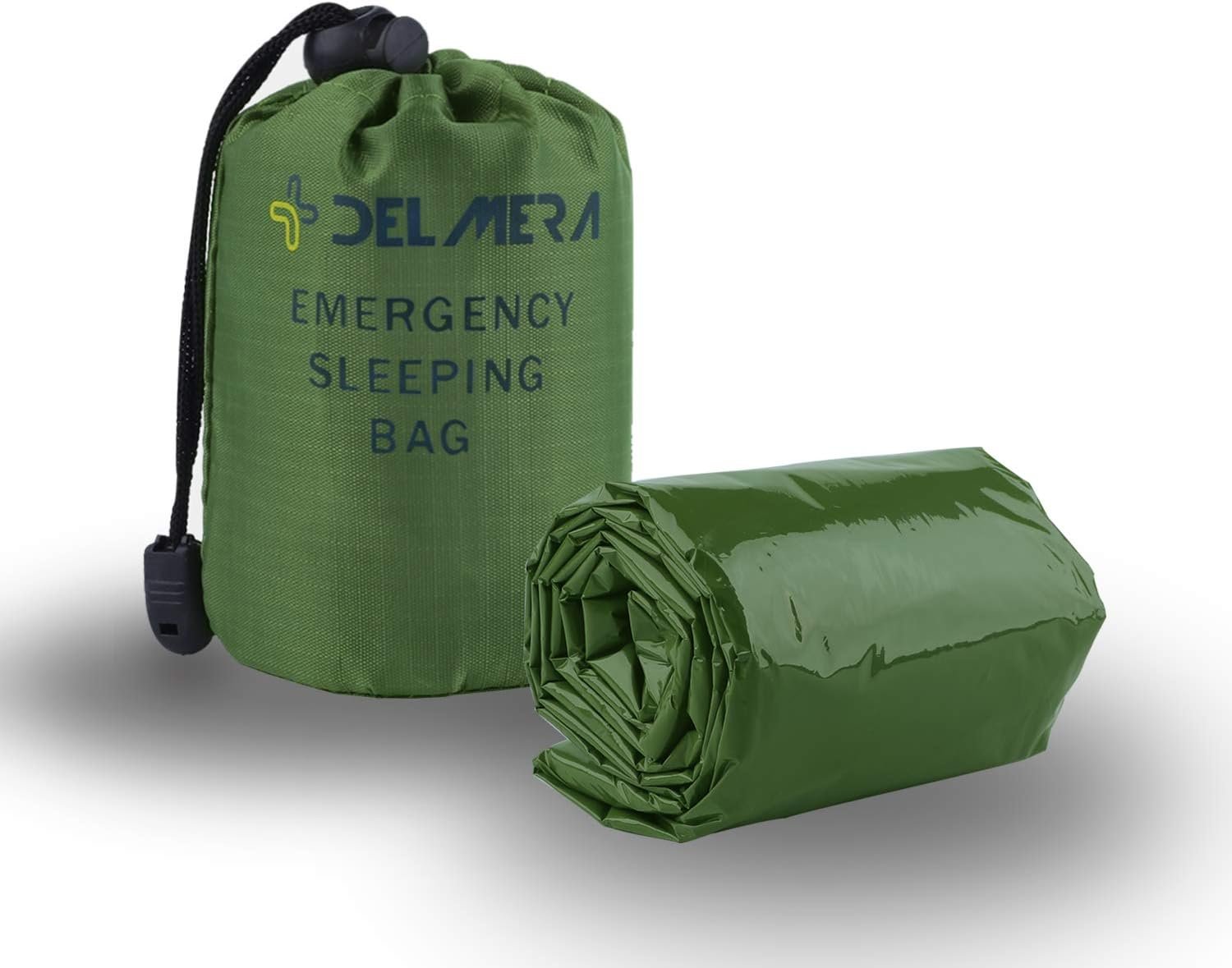 Delmera Saco de dormir de emergencia, ligero saco de dormir - Imagen 4