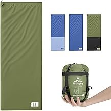 Ultralight Warm Weather Sleeping Bag - Portable, Waterproof,