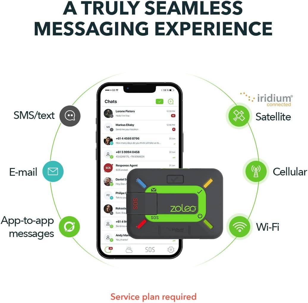 ZOLEO Comunicador satelital - Mensajero de texto SMS global - Imagen 2