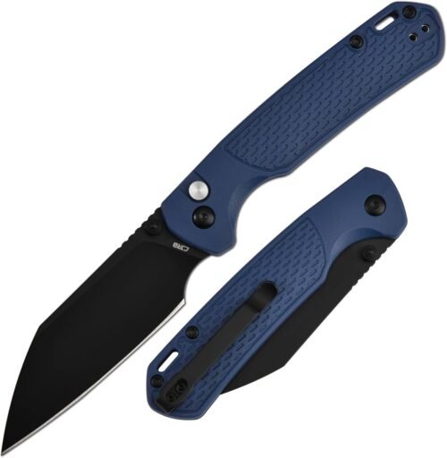 CJRB - Cuchillo de bolsillo ligero de pirita, cuchillo plega