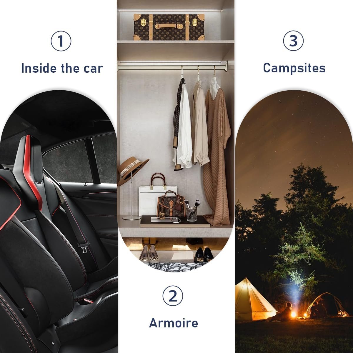 Luz de techo interior de automóvil, luz de lectura de cúpula - Imagen 6