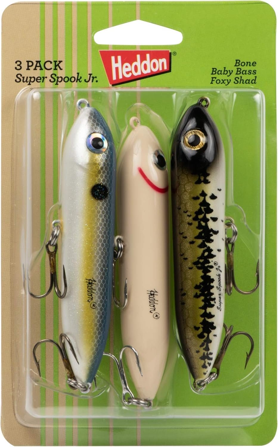 Heddon Heddon Super Spook - Señuelo de pesca para agua salad