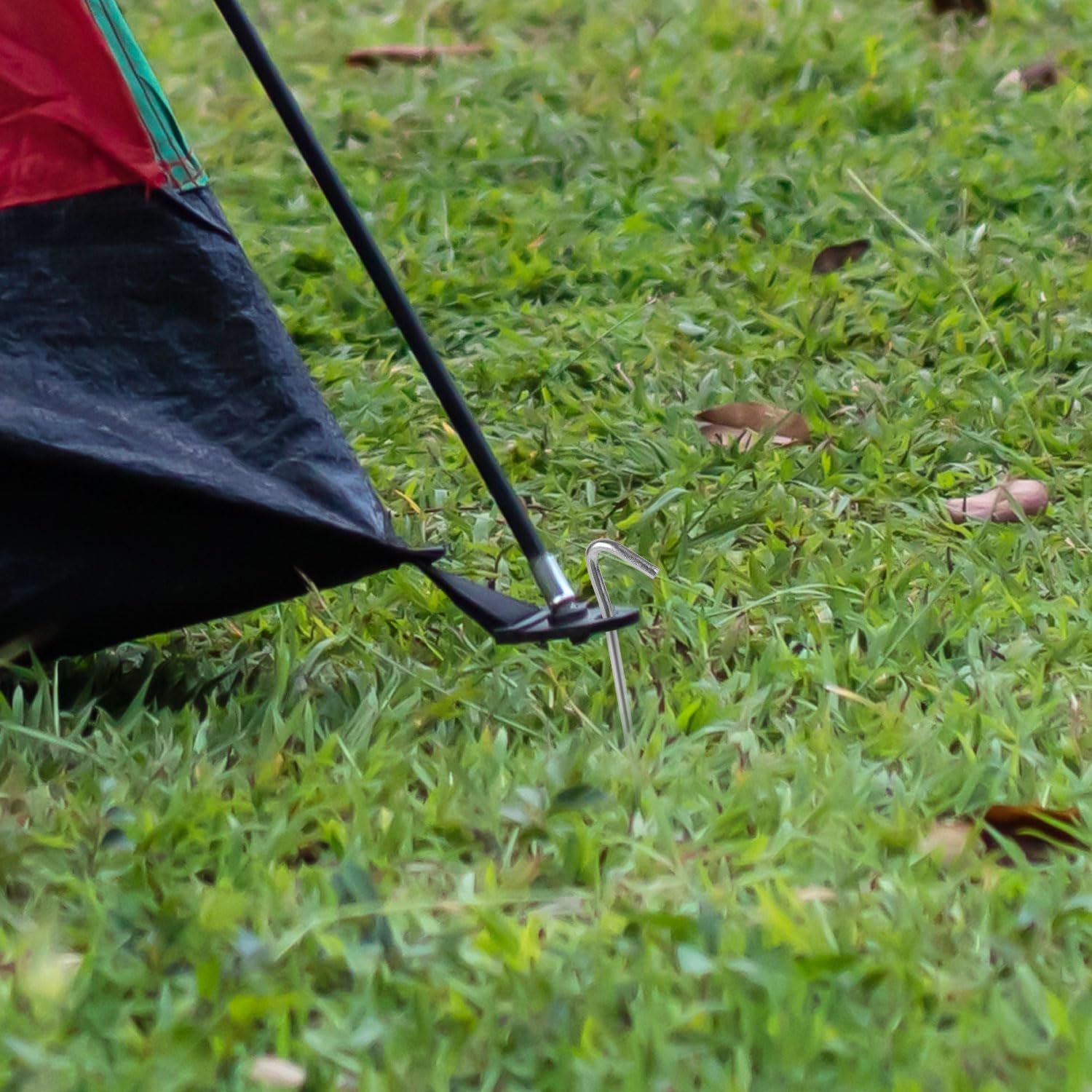 Estacas de tienda de campaña de 7 pulgadas, estacas de lona - Imagen 5