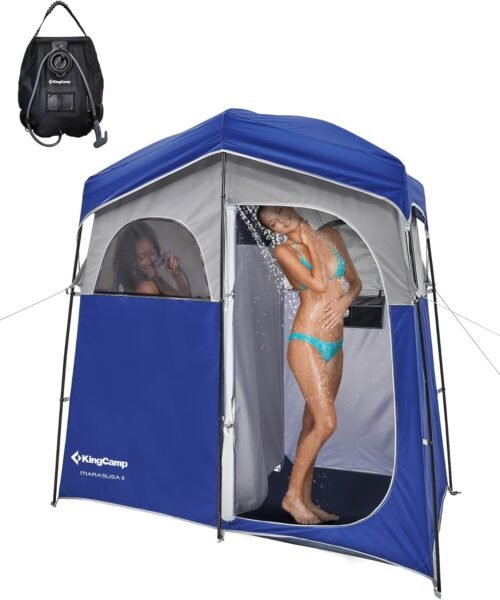 KingCamp Camping Shower Tent, Portable Outdoor Privacy Toile