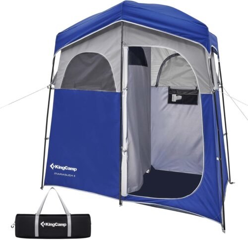 KingCamp Camping-Privacy-Shelters Camping Shower Tent with S