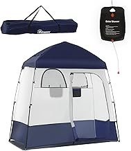 Outsunny Tienda de campaña para ducha, refugio de privacidad
