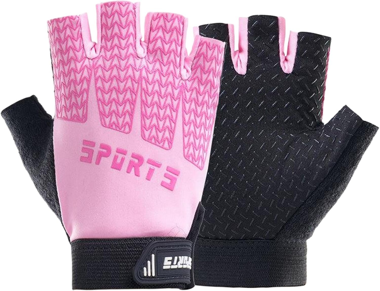 Guantes de bicicleta sin dedos para niñas, guantes deportivo
