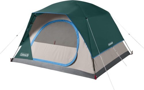 Coleman Skydome Tent with 5 Minute Setup, 2/4/6/8-Person Wea