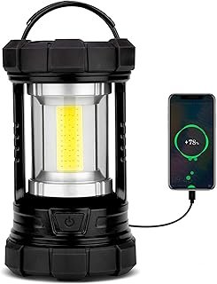 Linterna de campamento de 3000 lúmenes, faroles LED para cor